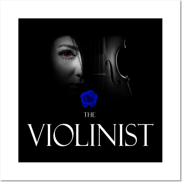 The Violinist Tee Wall Art by crtyrabooks